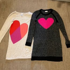 Two long sleeve dresses. Size 10.